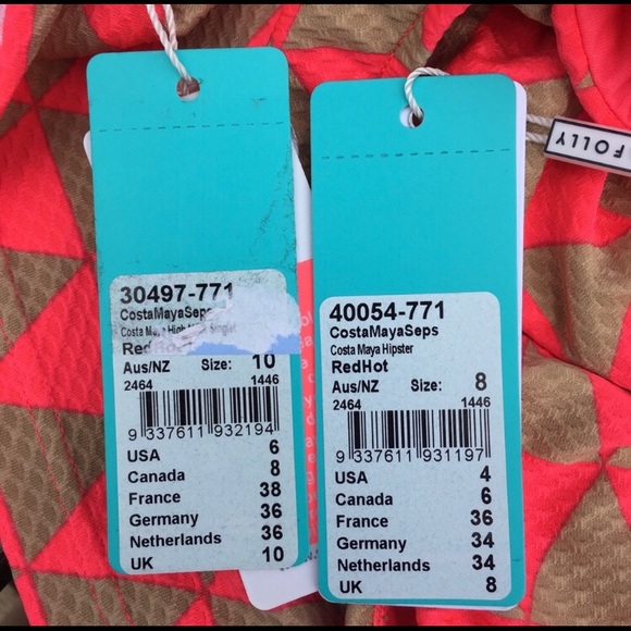 Seafolly Costa Maya Tankini - TOP ONLY! NEW! - Picture 4 of 7